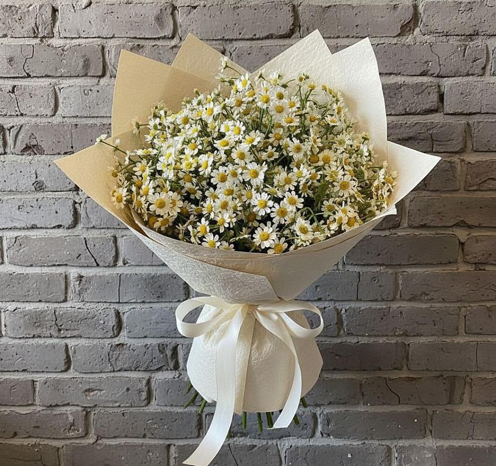 Букет цветов из: Ромашки в Пяозерский