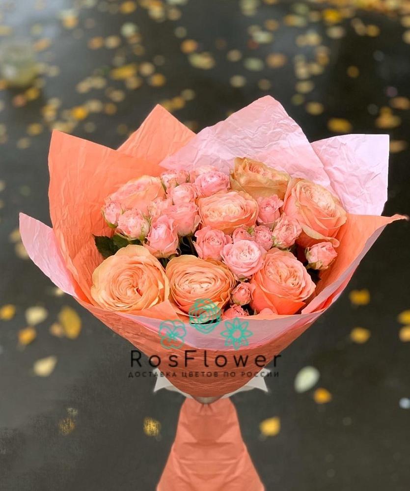 Букет цветов из: Розы в Пяозерский