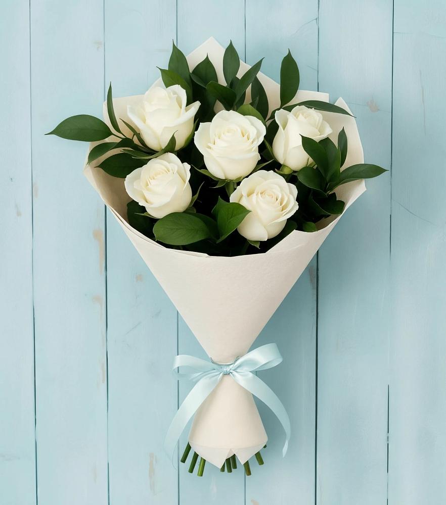 Букет цветов из: Розы в Пяозерский