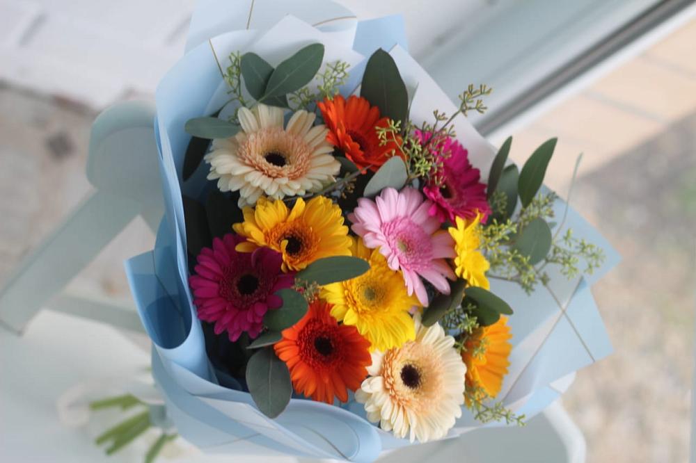 Букет цветов из: Герберы в Пяозерский