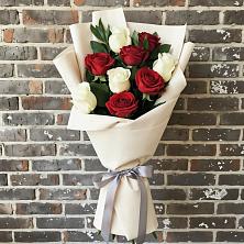 Букет цветов из:  Розы в Пяозерский