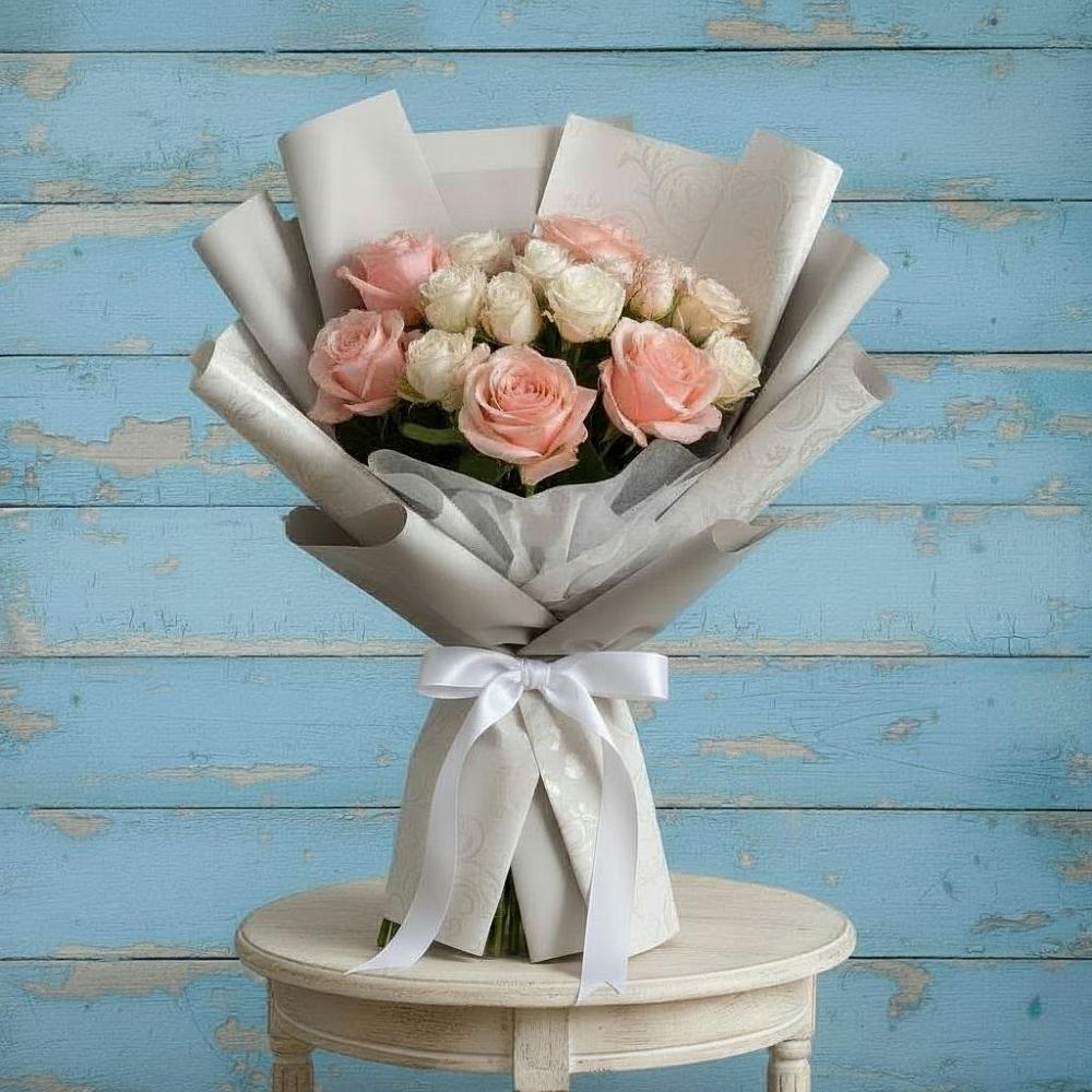 Букет цветов из: Розы в Пяозерский