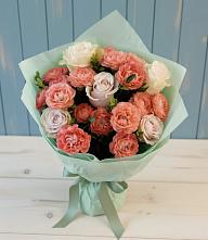 Букет цветов из:  Розы #REPLACE_PRED# Пяозерский