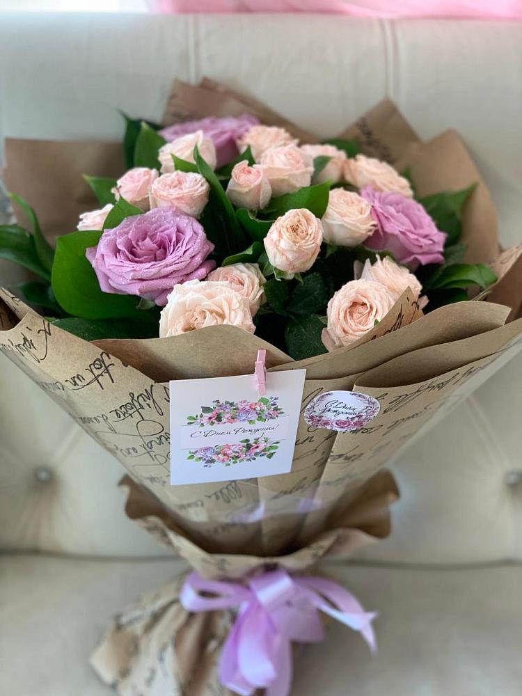 Букет цветов из: Розы в Пяозерский