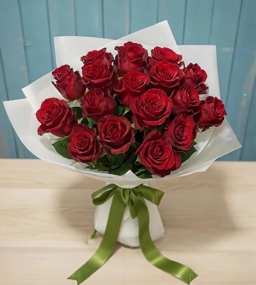 Букет Красные розы в Пяозерский