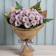 Букет цветов из:  Хризантемы #REPLACE_PRED# Пяозерский