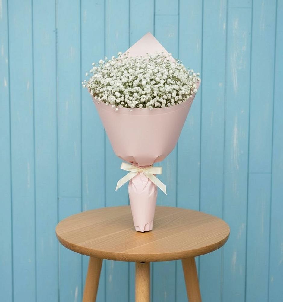 Букет цветов из: Гипсофила в Пяозерский