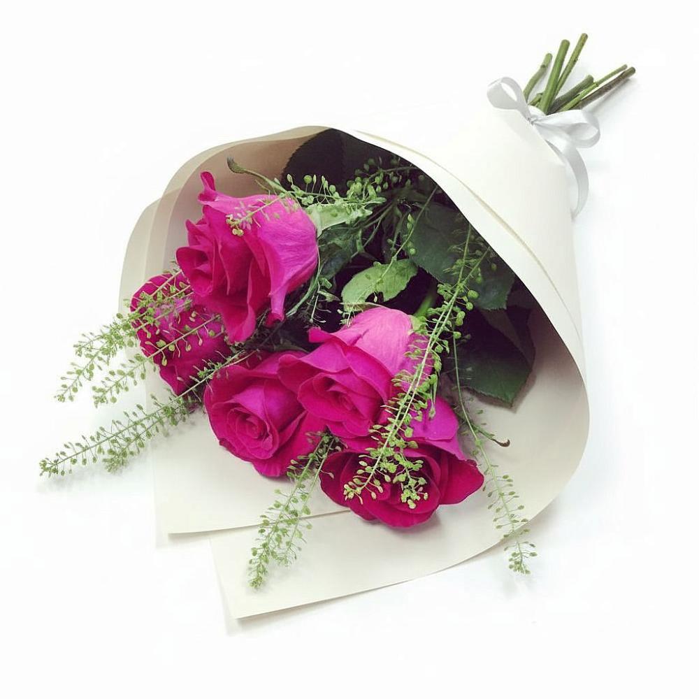 Букет цветов из: Розы в Пяозерский