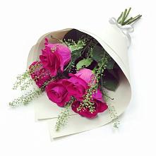 Букет цветов из:  Розы в Пяозерский