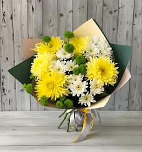 Букет цветов из:  Хризантемы в Пяозерский