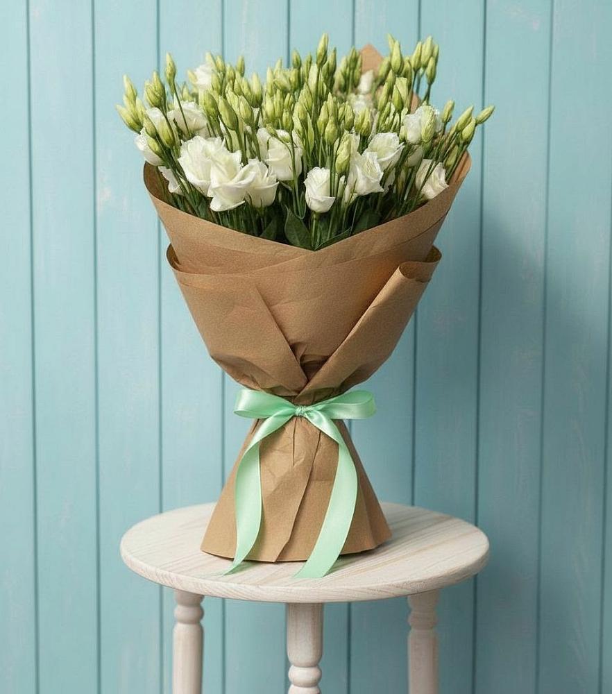 Букет цветов из: Лизиантусы в Пяозерский