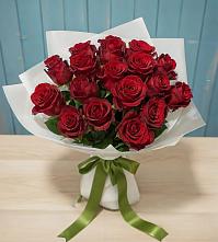 Букет Красные розы в Пяозерский
