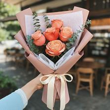 Букет цветов из:  Розы в Пяозерский