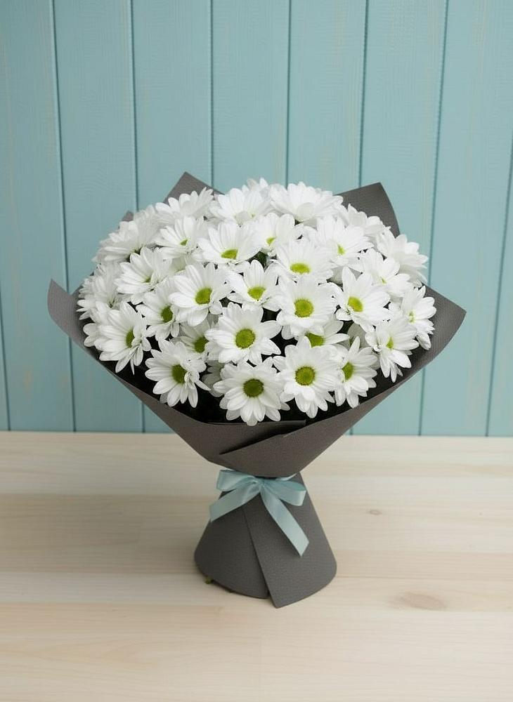 Букет цветов из: Хризантемы в Пяозерский