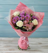 Букет цветов из:  Герберы в Пяозерский