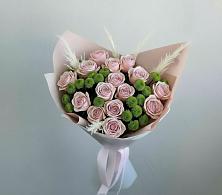 Букет цветов из:  Розы и Хризантемы #REPLACE_PRED# Пяозерский