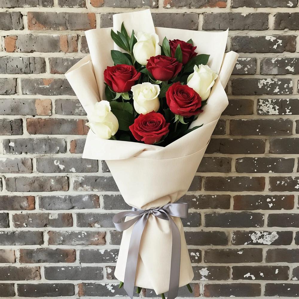 Букет цветов из: Розы в Пяозерский