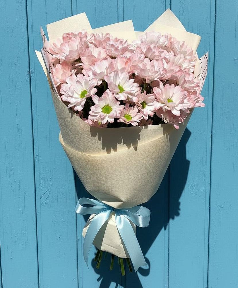 Букет цветов из: Хризантемы в Пяозерский