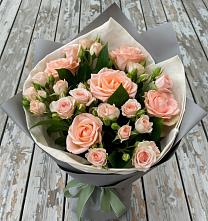 Букет цветов из:  Розы в Пяозерский