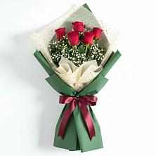 Букет цветов из:  Розы в Пяозерский