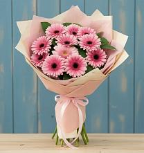 Букет цветов из:  Герберы #REPLACE_PRED# Пяозерский