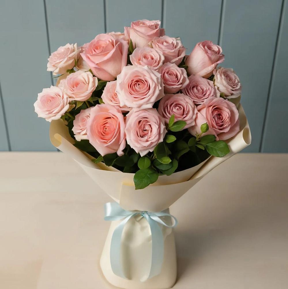 Букет Розовый шарм в Пяозерский