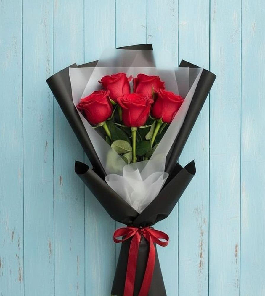 Букет цветов из: Розы в Пяозерский